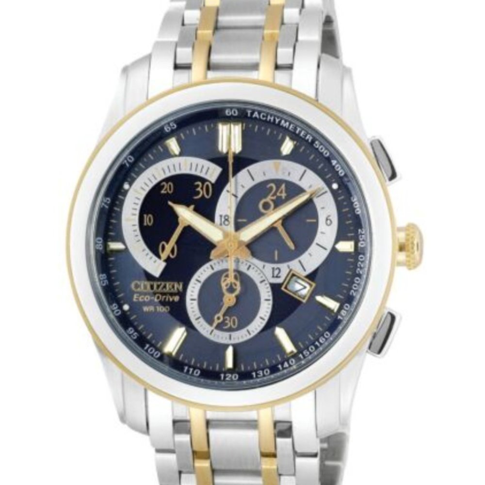 Citizen Men's Two Tone 39mm Watch - Picture 1 of 2